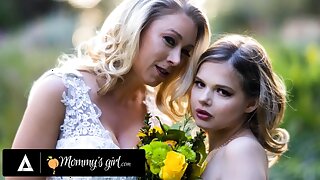 MOMMY'S GIRL - Bridesmaid Katie Morgan Bangs Hard Her Stepdaughter Coco Lovelock Before Her Wedding
